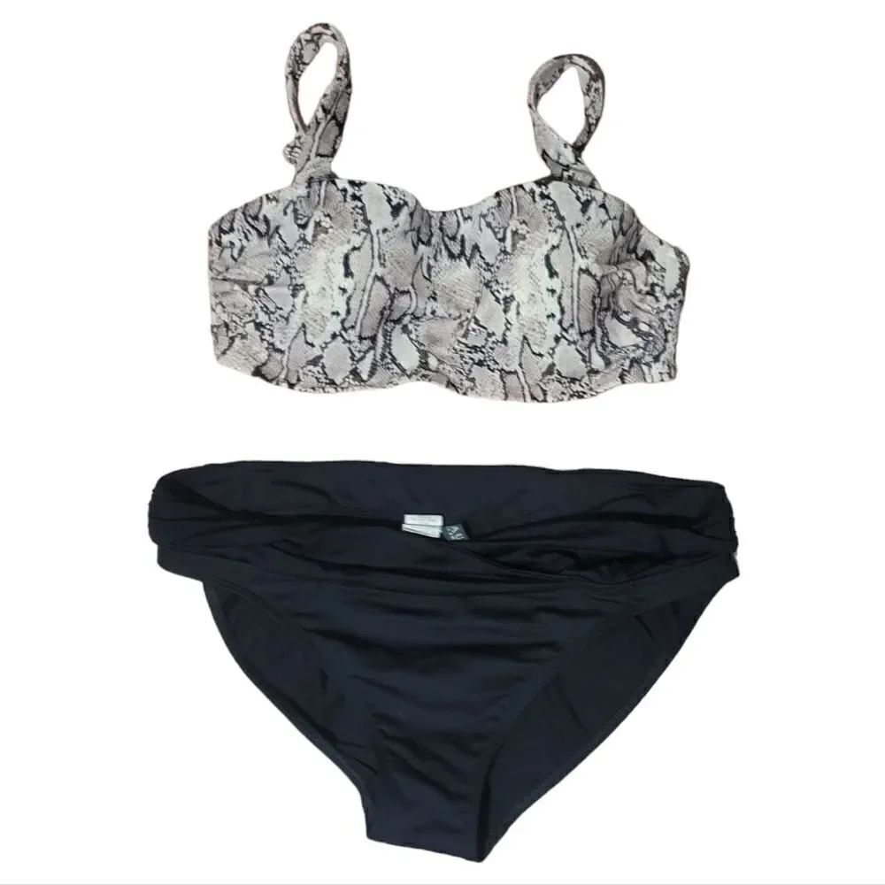 Ralph Lauren snakeskin print bikini